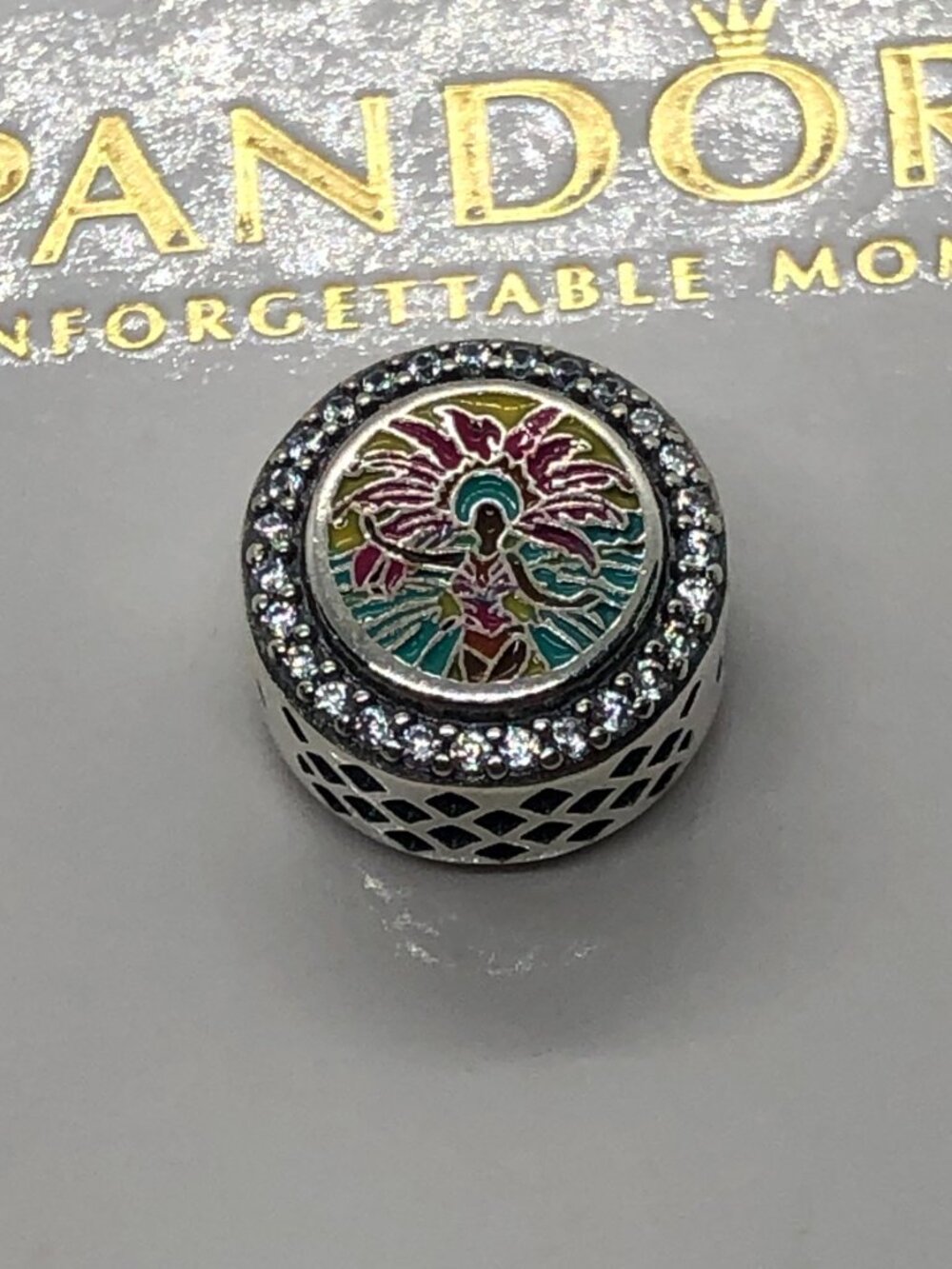 Pandora Vaval Trinidad Carnival Double Sided Charm